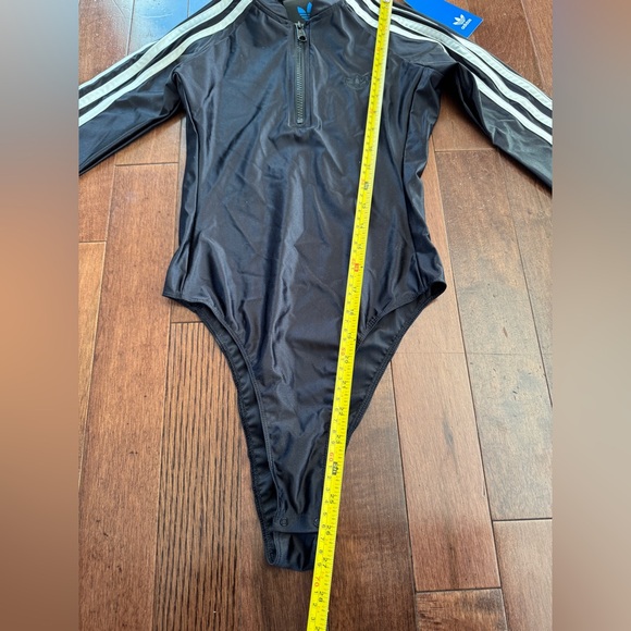 Adidas Blue Version Bodysuit in Black Color Size 2xs - Picture 2 of 9
